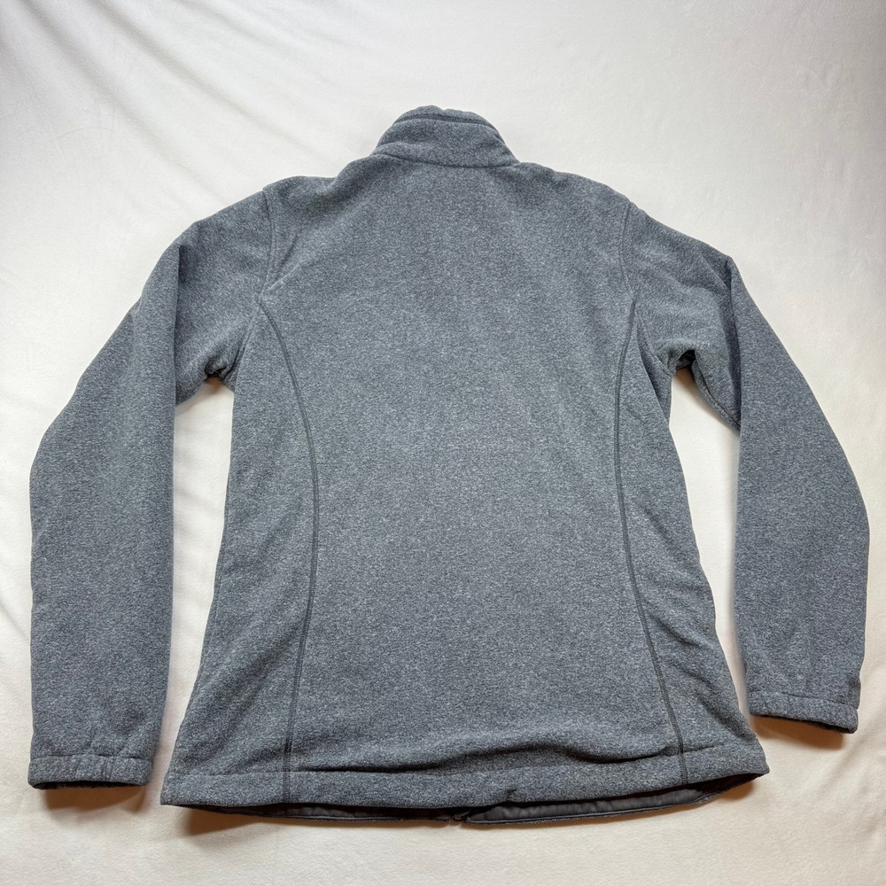 Montbell Melange Gray Full Zip Fleece Jacket Women Medium Outdoor - Picture 7 of 16